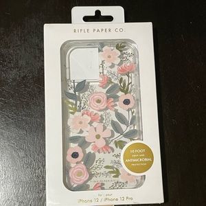 Rifle Paper Co Iphone 12/12 pro EUC